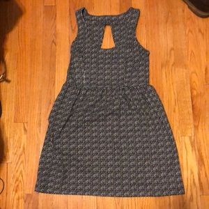 Black and white dress